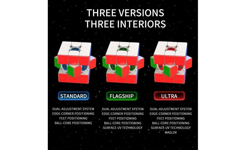 Fanxin Light 3x3 Ultra Magnetic Ball-Core MagLev UV Coated stickerless detail