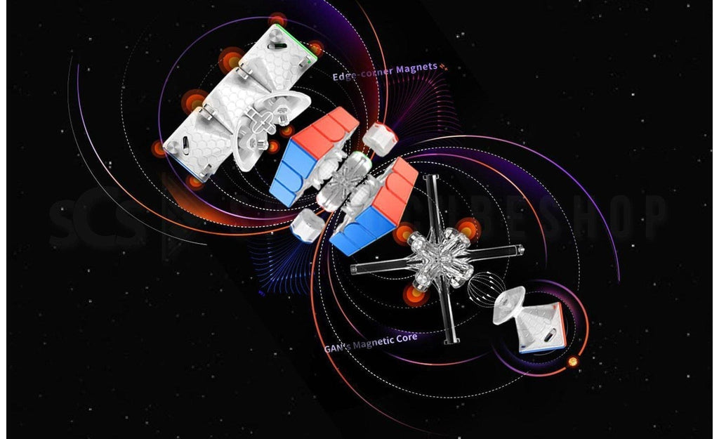 GAN 11 Pro 3x3 Magnetic Core Magnets detail
