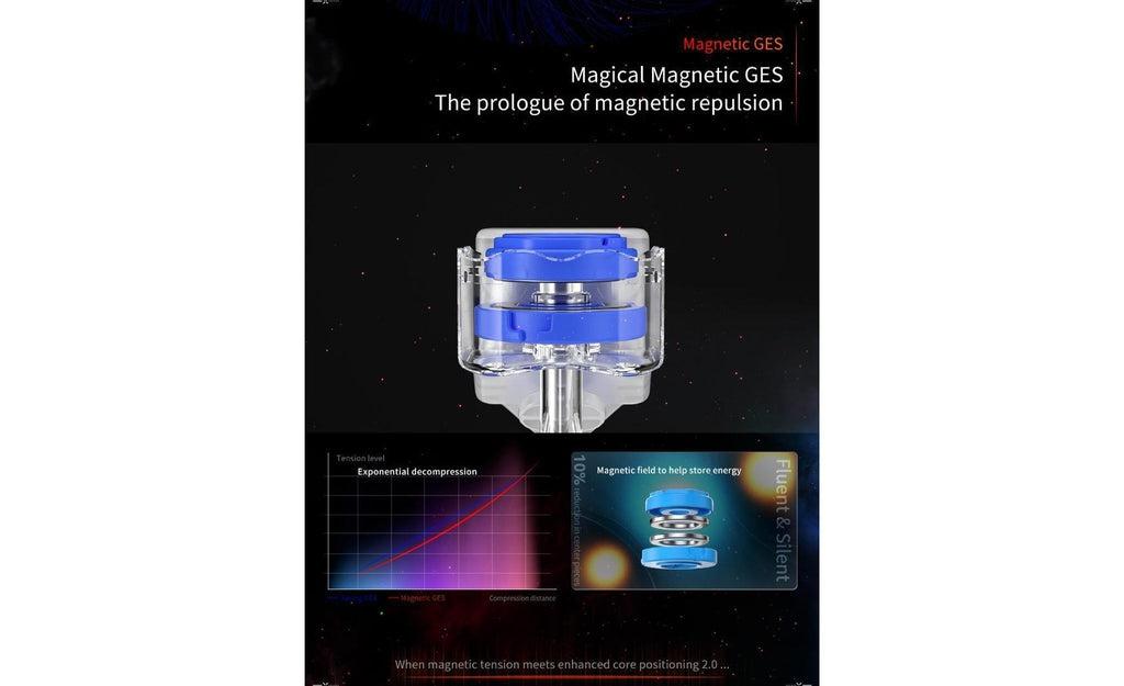 GAN 12 3x3 Magnetic MagLev Core Magnets stickerless detail