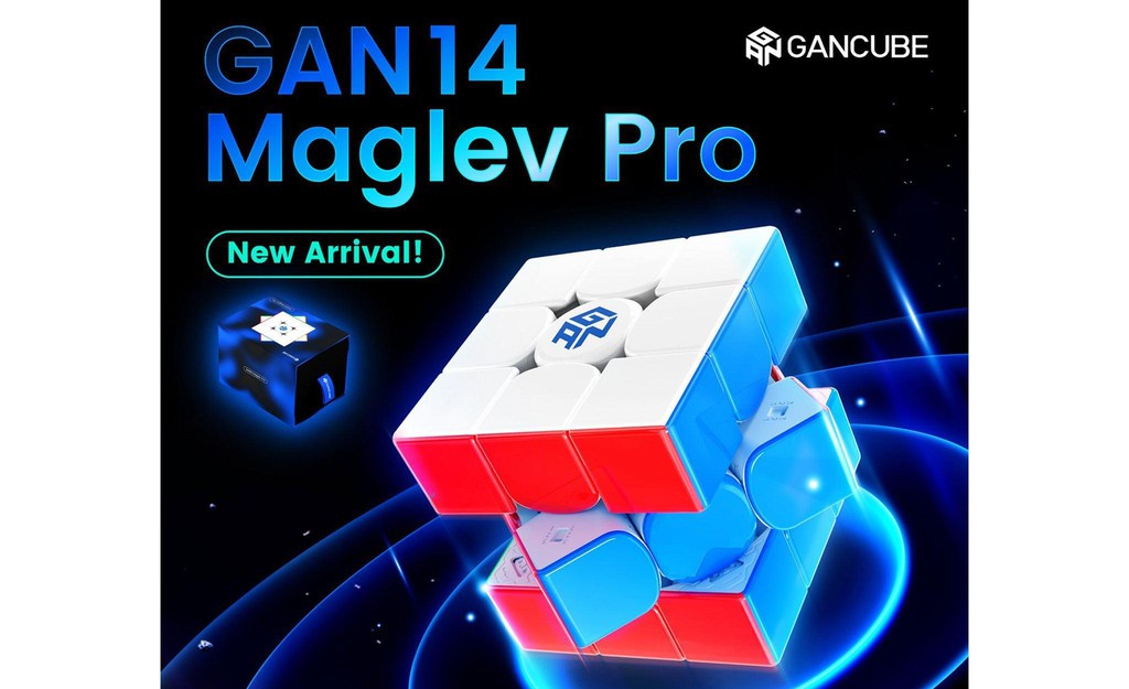 GAN 14 PRO 3x3 Magnetic MagLev Core Magnets UV Coated stickerless detail