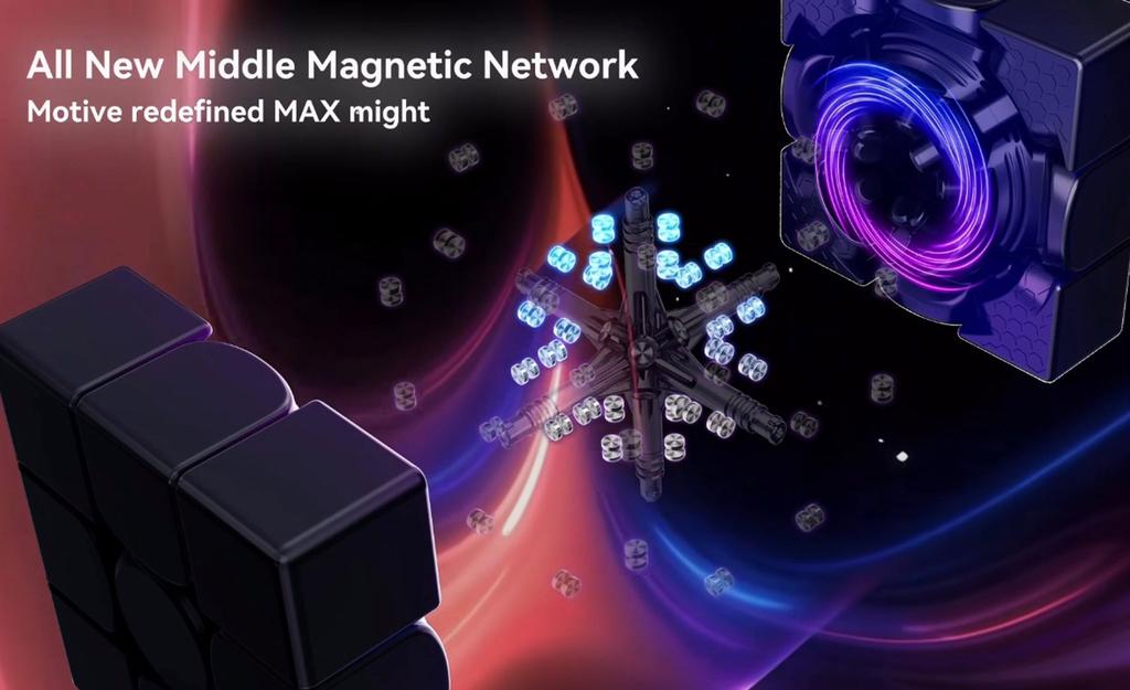 GAN 16 3x3 Max Magnetic MagLev Core Magnets UV Coated stickerless detail