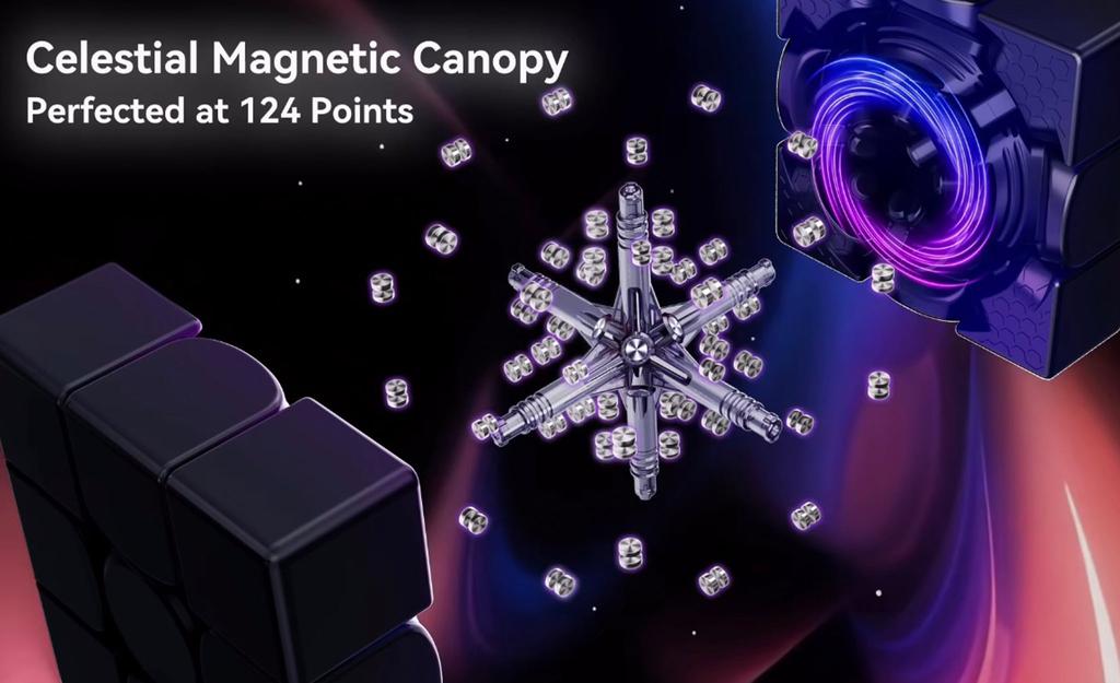 GAN 16 3x3 Max Magnetic MagLev Core Magnets UV Coated stickerless detail