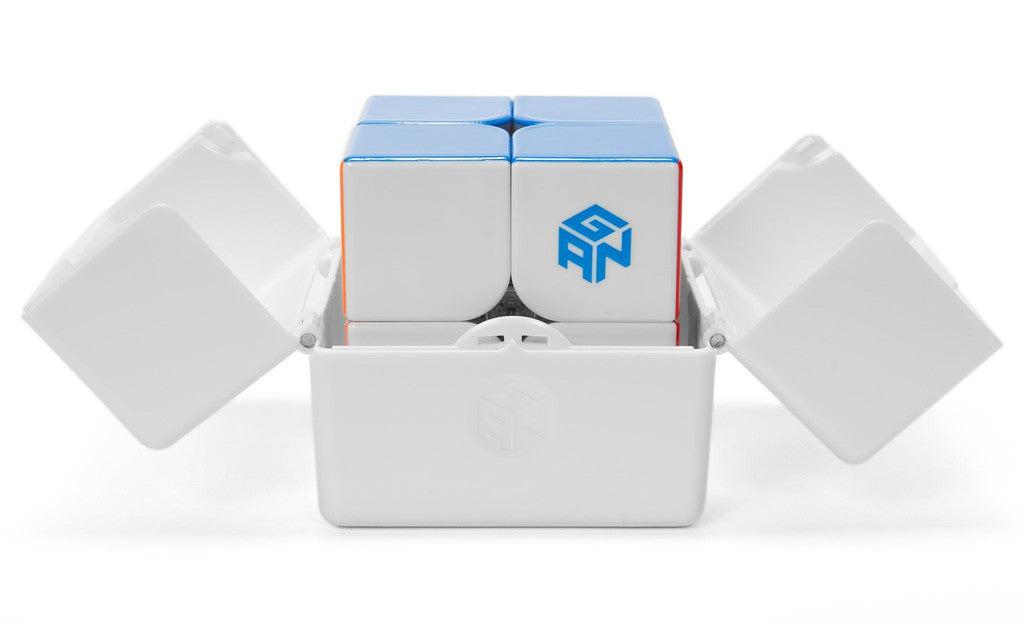 GAN 251 M Leap Core Magnets UV Coated stickerless magnetic 2x2 detail