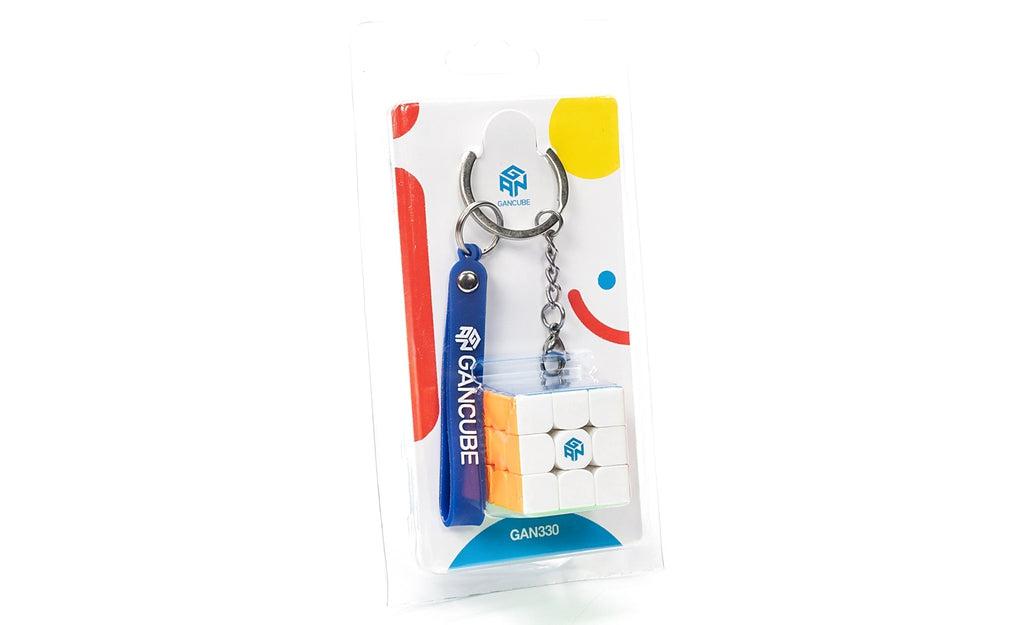GAN 330 3x3 Mini 3.3cm Keychain stickerless packaging