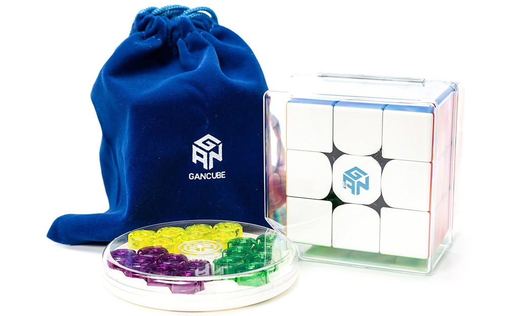 GAN 356 Magnetic stickerless 3x3 speed cube packaging
