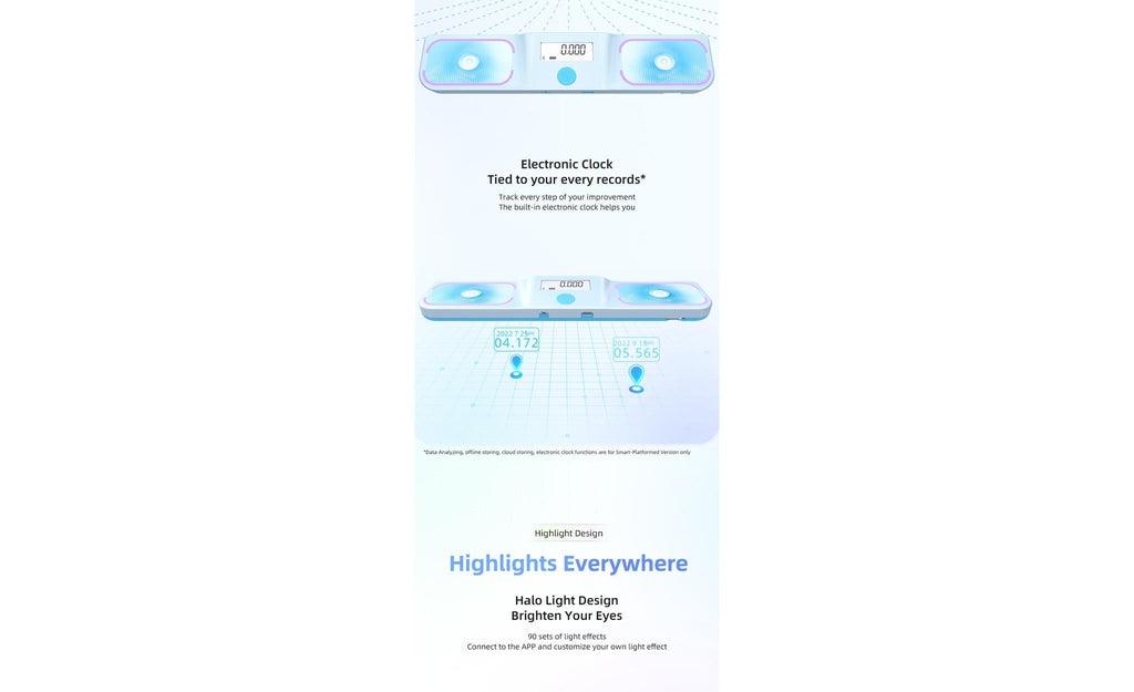 GAN Halo Bluetooth Timer Smart blue detail
