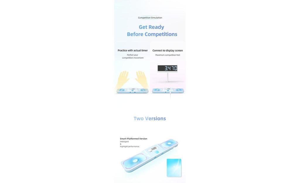 GAN Halo Bluetooth Timer Smart blue detail