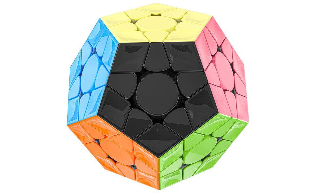 GAN Megaminx V2 MagLev Ball-Core UV Coated stickerless magnetic megaminx detail