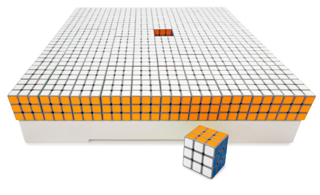 GAN Mosaic Mini Cube Bundle Mosaic Kit angled