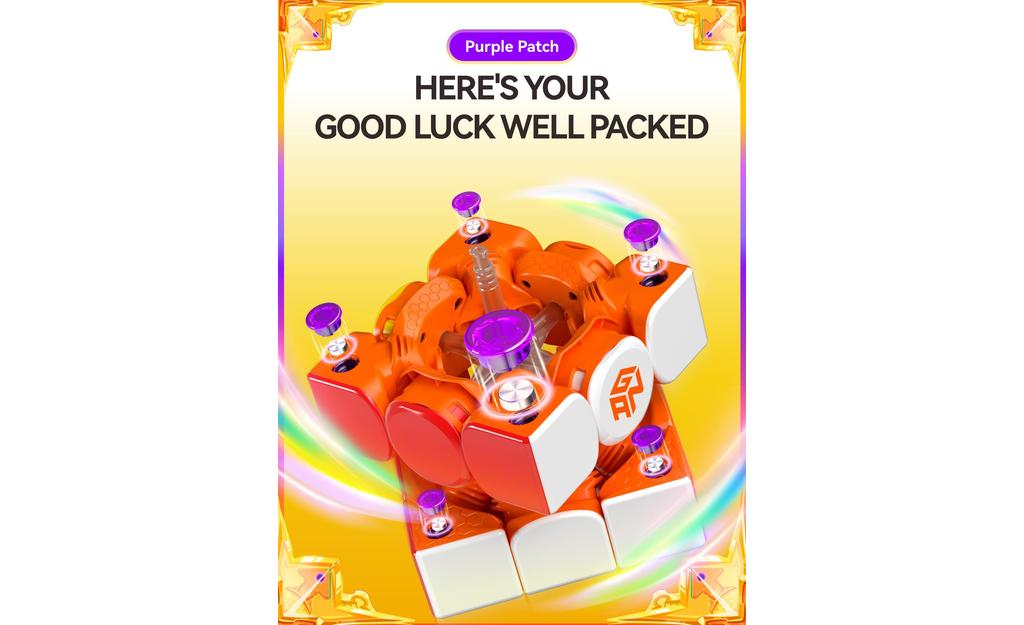 GAN V100 3x3 Leap (Magnetic, Core Magnets) - New Year Edition