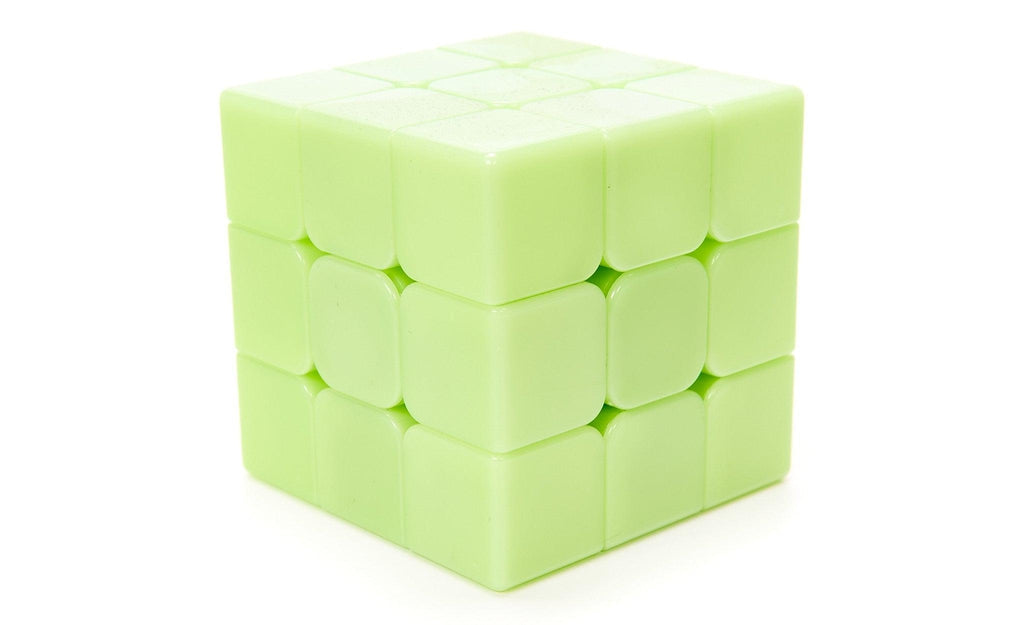Glow in the Dark 3x3 Unstickered angled