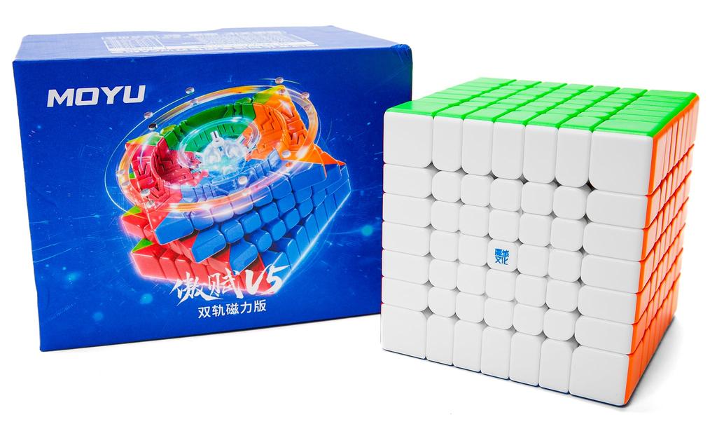 MoYu AoFu 7x7 V5 Double-Track (Magnetic, Ball-Core) | SpeedCubeShop