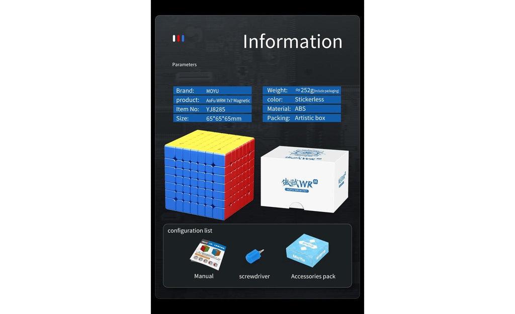 MoYu AoFu WR M 7x7 Magnetic stickerless packaging