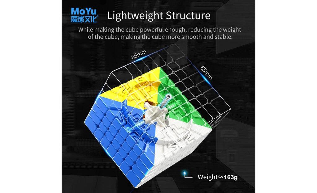 MoYu AoFu WR M 7x7 Magnetic stickerless detail