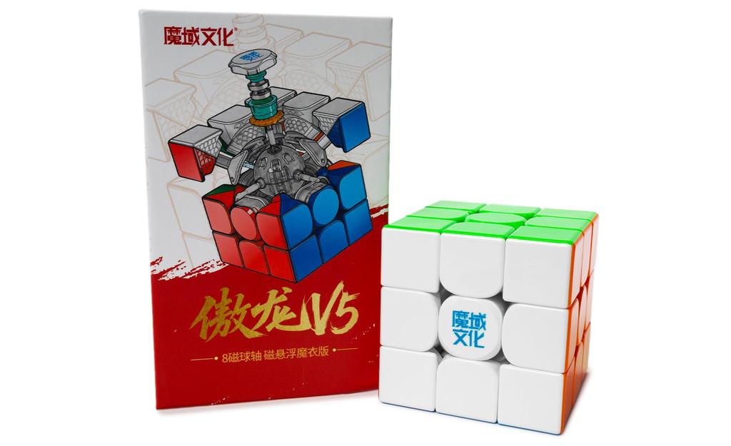 MoYu AoLong V5 3x3 (Magnetic, Ball-Core, MagLev, UV Coated)