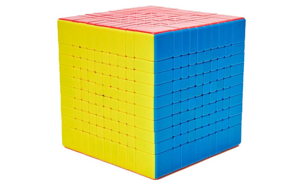 MoYu MeiLong 10x10 stickerless angled