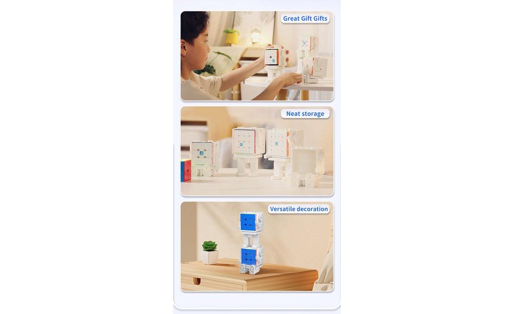 MoYu MeiLong 4x4 magnetic stickerless speed cube packaging