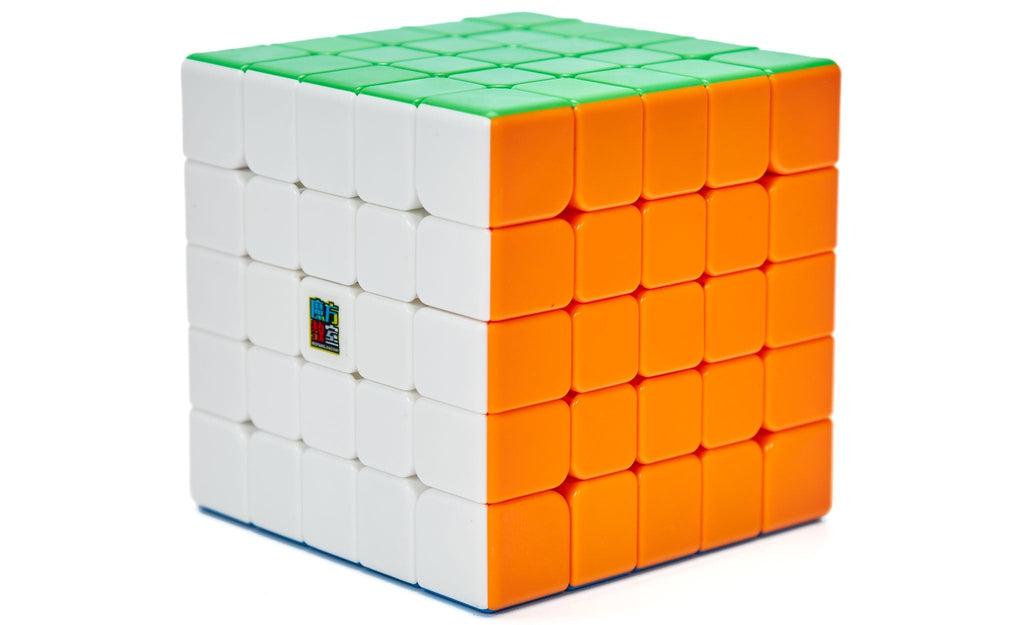 MoYu MeiLong 5x5 magnetic stickerless speed cube detail