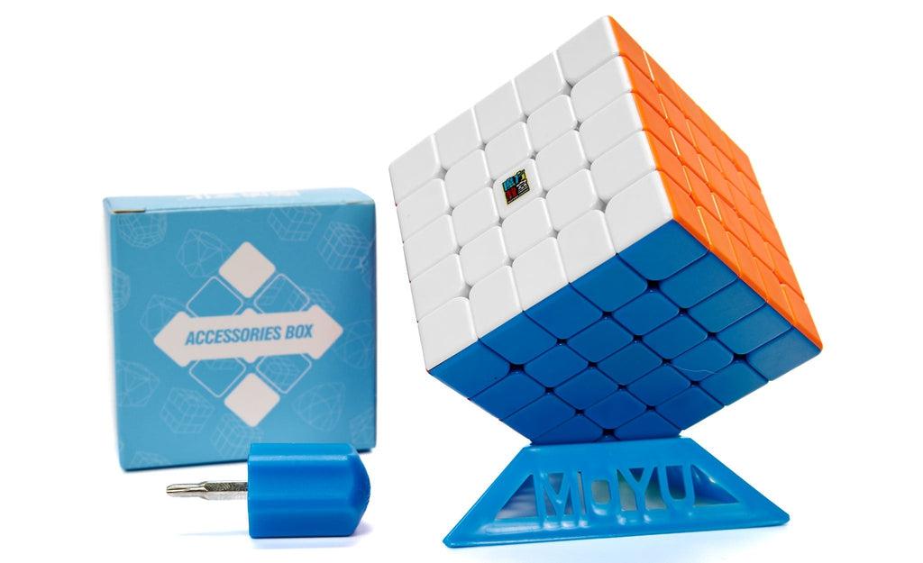 MoYu MeiLong 5x5 magnetic stickerless speed cube detail