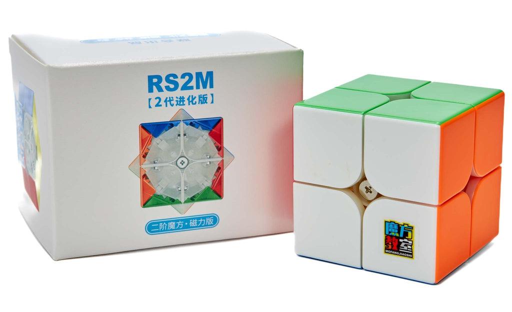 Bukefuno MoYu RS2M 2022 - Cubo magnético de velocidad 2x2 sin calcomanías Magic MFJS RS 2M 2x2 rompecabezas cubo Moyu RS2M 2x2 2022 Speed RS2 M Cube Bukefuno MoYu RS2M 2022 - Cubo magnético de velocidad 2x2 sin calcomanías Magic MFJS RS 2M 2x2 rompecabezas cubo Moyu RS2M 2x2 2022 Speed RS2 M Cube