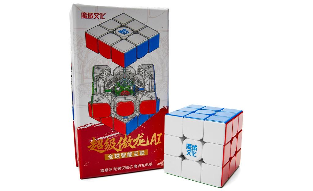 MoYu Super AoLong AI 3x3 (Magnetic, MagLev, 20-Magnet Ball-Core, UV Coated) - Bluetooth Smart Cube | SpeedCubeShop