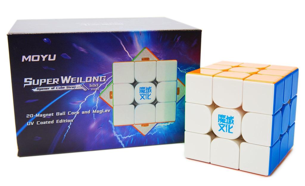 Super Weilong 3x3 V2 Super WeiLong V2 3x3 - Version 2025, Magnétique, Noyau à 20 Billes Super Weilong 3x3 V2 Super WeiLong V2 3x3 - Version 2025, Magnétique, Noyau à 20 Billes