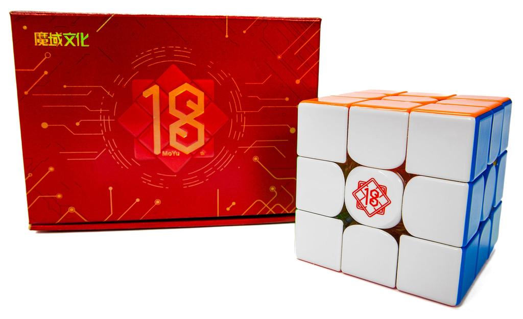 MoYu Super WeiLong 3x3 V2 (Magnetic, MagLev, 20-Magnet Ball-Core) - 18th Anniversary Edition | SpeedCubeShop