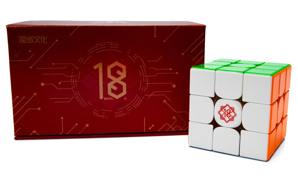 MoYu WeiLong AI 3x3 V11 (Magnetic, MagLev, Ball-Core, UV Coated) - 18th Anniversary Edition | SpeedCubeShop