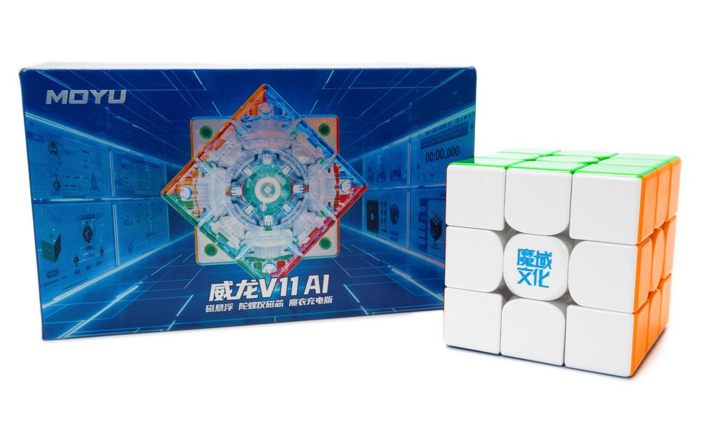 MoYu WeiLong AI 3x3 V11 (Magnetic, MagLev, Ball-Core, UV Coated) | SpeedCubeShop
