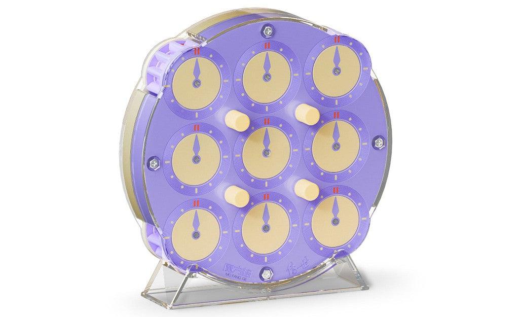 QiYi Clock (Magnetic) - Lilac | SpeedCubeShop