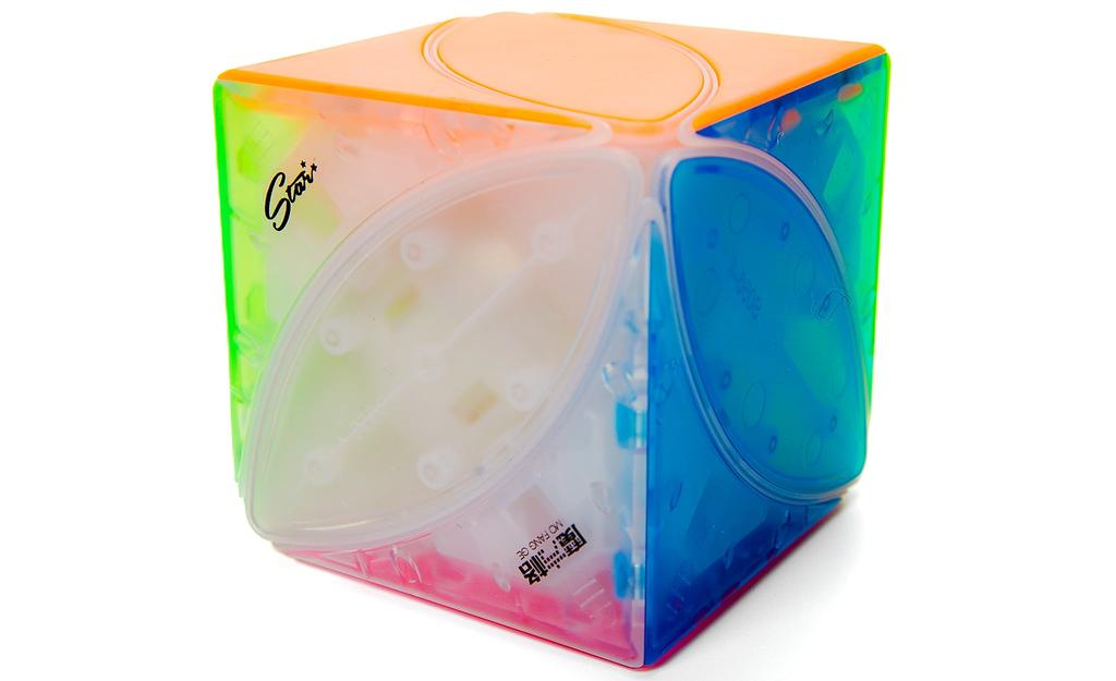 QiYi Ivy Cube (Tiled) - Icy Amber | SpeedCubeShop