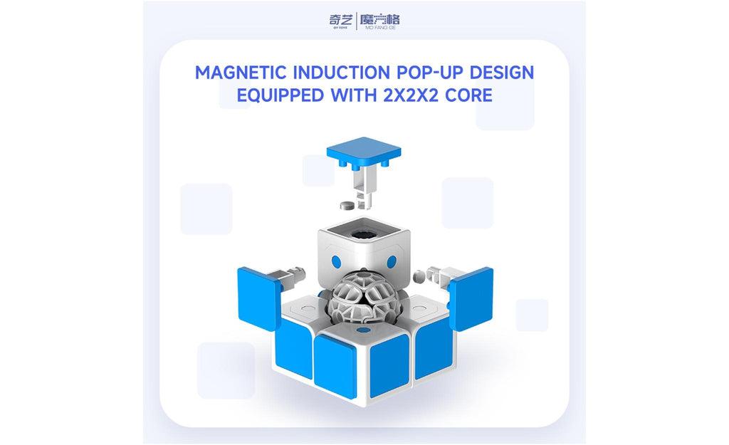 QiYi OS Cube 2x2 blue Shape Mod packaging