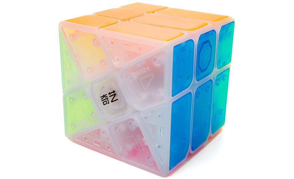 QiYi Windmill Cube (Tiled) - Icy Amber | SpeedCubeShop