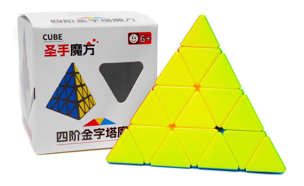 ShengShou Master Pyraminx stickerless Pyraminx + packaging