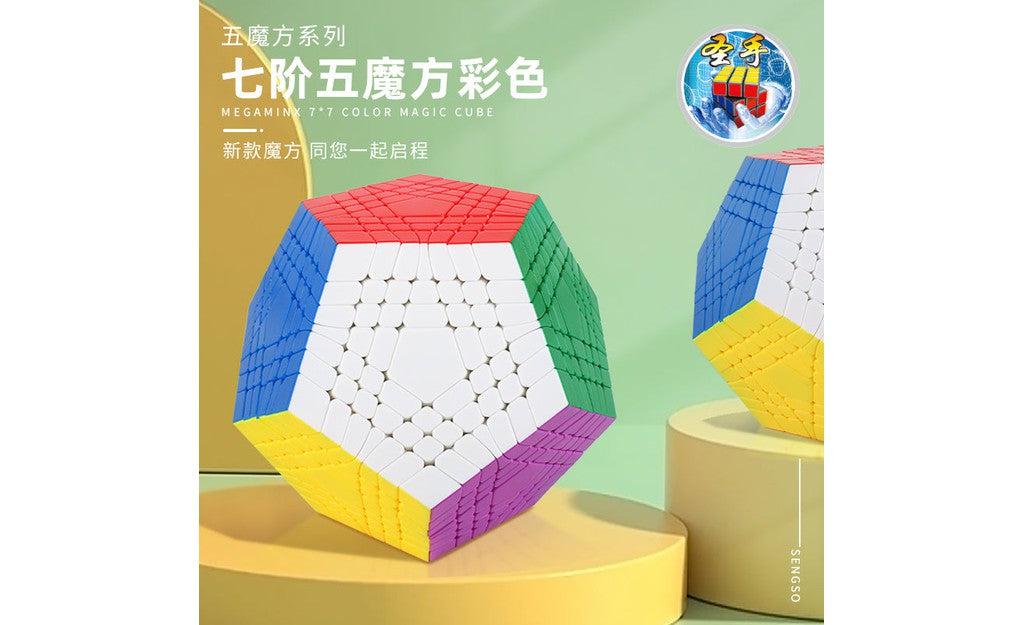 ShengShou Teraminx stickerless detail