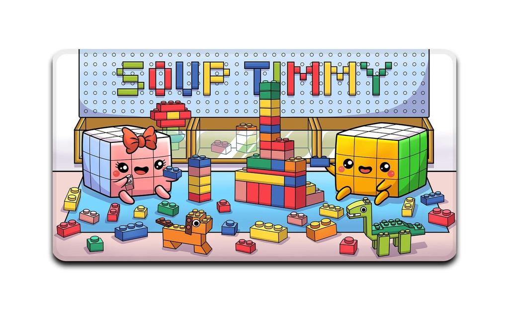 Soup Timmy Color Brick Mini Mat - Limited Edition | SpeedCubeShop