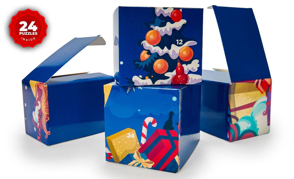 SpeedCubeShop Advent Calendar V2 24 Twisty Puzzles Limited Edition angled