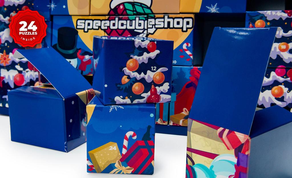 SpeedCubeShop Advent Calendar V2 24 Twisty Puzzles Limited Edition detail