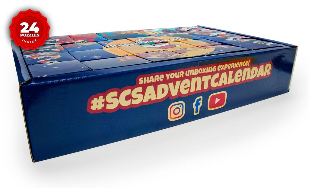 SpeedCubeShop Advent Calendar V2 24 Twisty Puzzles Limited Edition detail