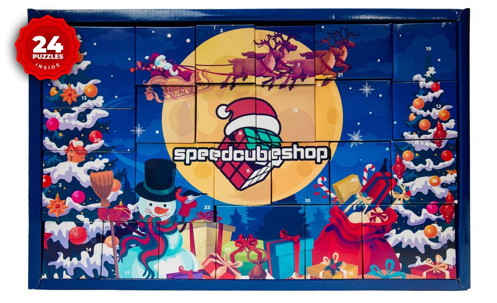 SpeedCubeShop Advent Calendar V2 24 Twisty Puzzles Limited Edition packaging