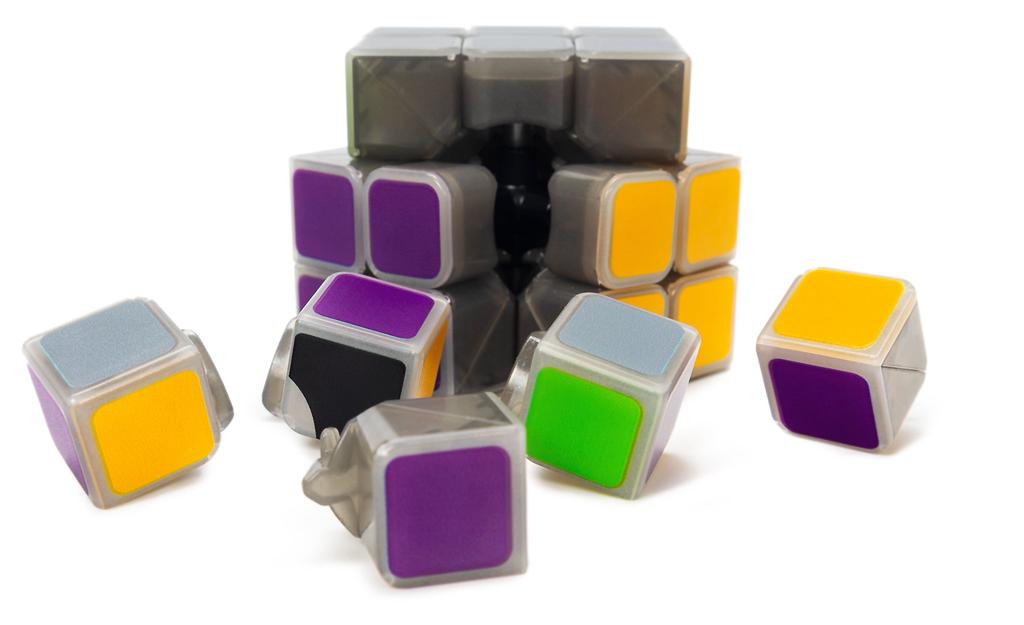 Spooky Cube Glow in the Dark Limited Edition 3x3 detail