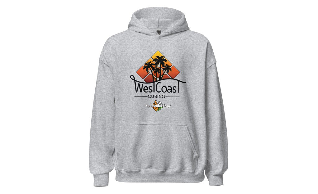West Coast Cubing Collab Hoodie (Light) | SpeedCubeShop