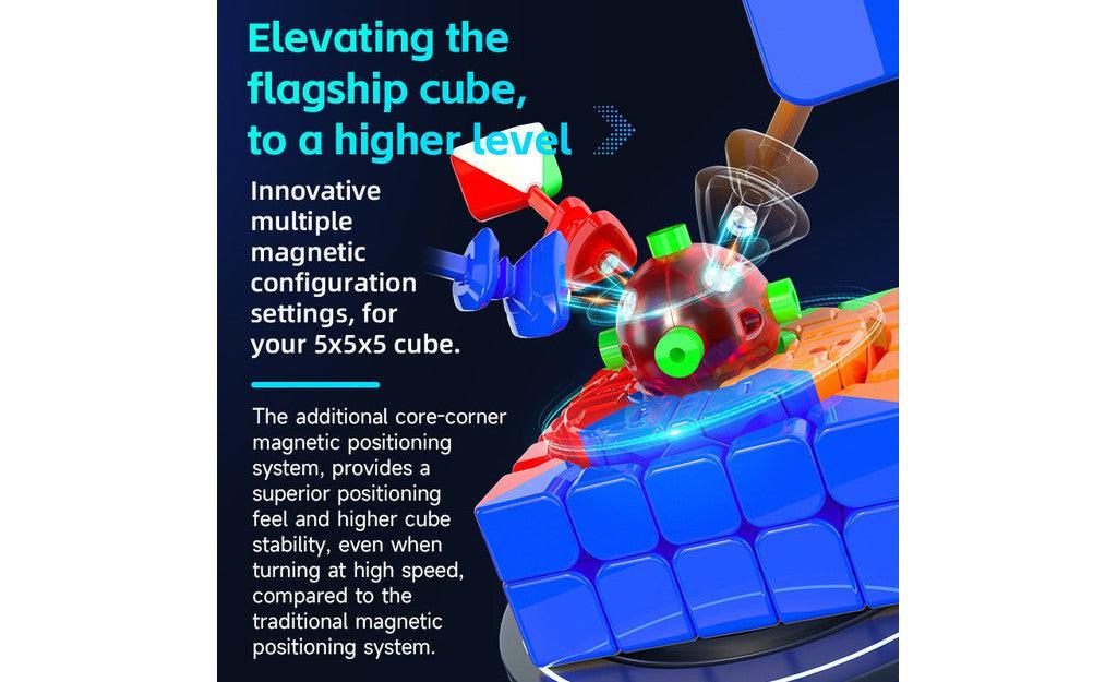 X-Man Hong 5x5 Magnetic Ball-Core UV Coated stickerless detail