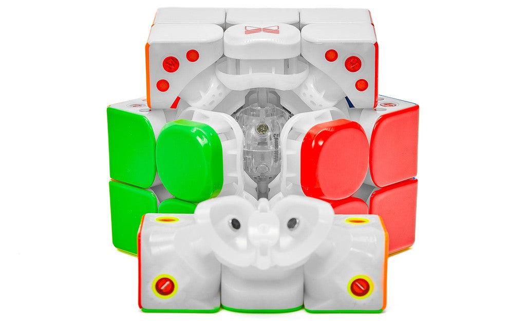 X-Man Tornado 3x3 V4 Pioneer Magnetic MagLev Ball-Core UV Coated stickerless detail