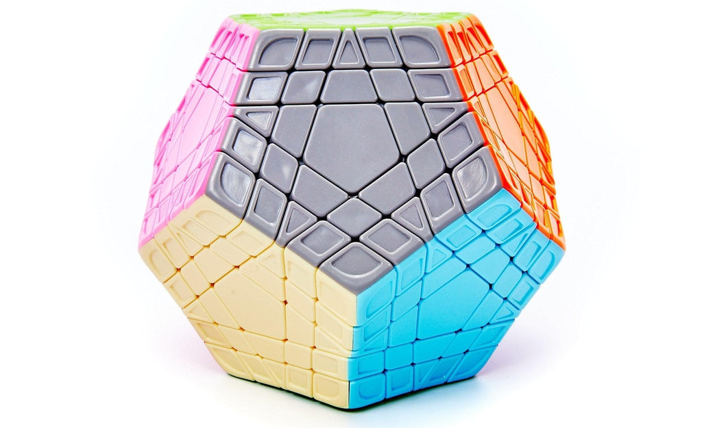YuXin Gigaminx stickerless angled