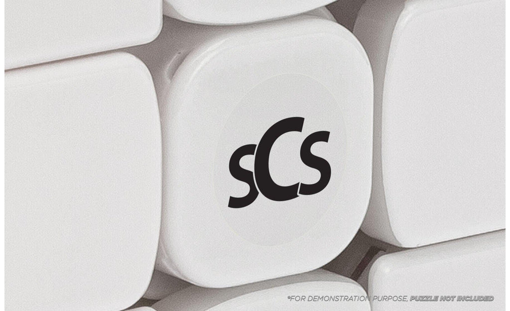 Classic Logo Sticker (4 Pack) | SpeedCubeShop