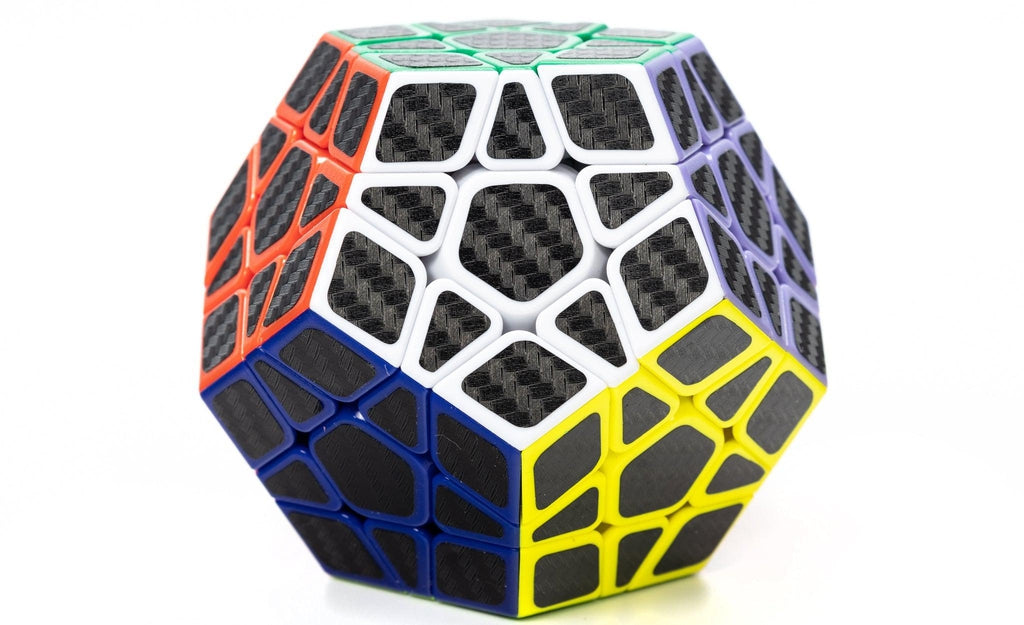 Z Megaminx Carbon Fiber stickerless (carbon fiber) angled