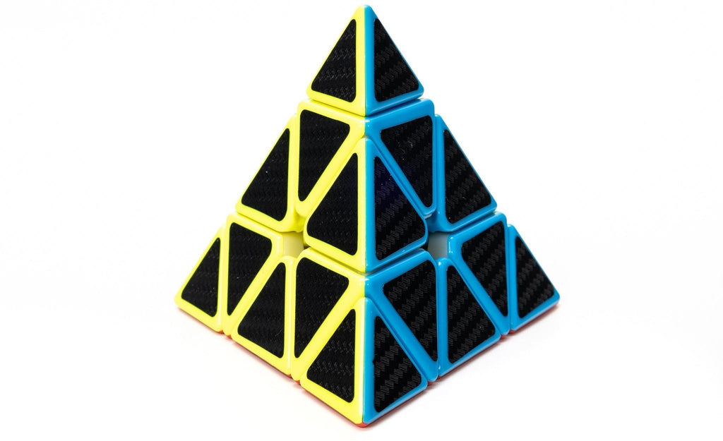 Z Pyraminx Carbon Fiber stickerless (carbon fiber) angled