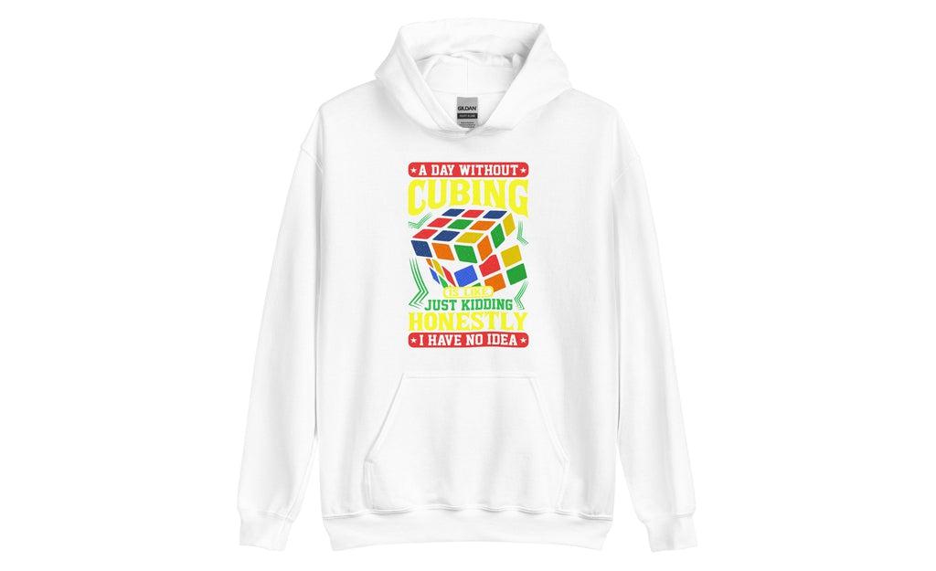 A Day Without Cubing - Rubik's Cube Hoodie | SpeedCubeShop