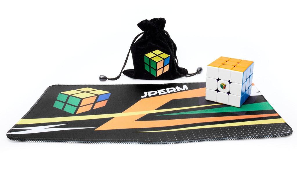 JPerm Speed Cuber Bundle Magnetic Starter Bundle angled